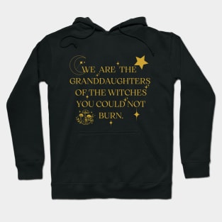 We Are The Granddaughters Of The Witches You Could Not Burn Hoodie